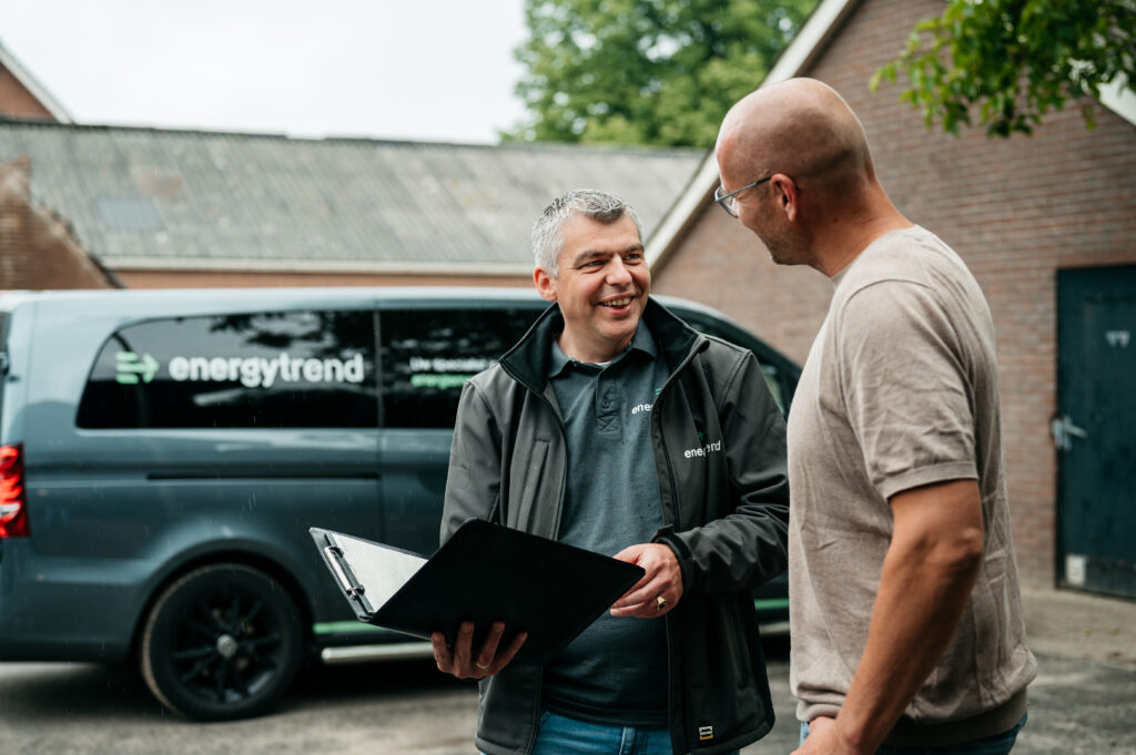 Monitoring van energieverbruik via EMS-dashboard